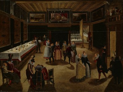 Abendgesellschaft von Louis de Caullery (manner of)