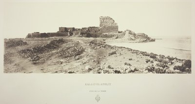 Kalatt-El-Athlit, Seite des Landes von Louis de Clercq