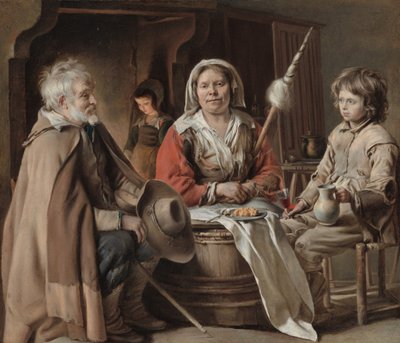 Bauerninterieur von Louis le Nain