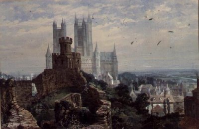 Kathedrale von Lincoln von Süden von Louise Ingram Rayner