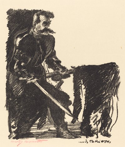 Bannerträger von Lovis Corinth