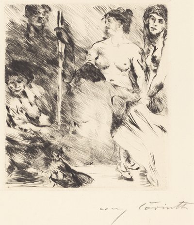 Der Harem von Lovis Corinth