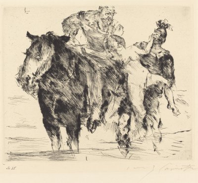 Frauenräuber, 1920 von Lovis Corinth