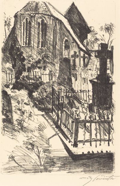 Kirchhof von Lovis Corinth