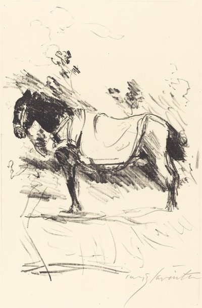 Reitpferd von Lovis Corinth