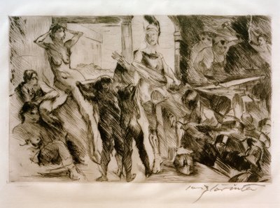 Schmiede des Vulkan von Lovis Corinth