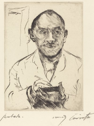 Selbstbildnis, 1915 von Lovis Corinth
