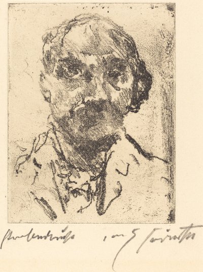 Selbstbildnis, 1921-1922 von Lovis Corinth