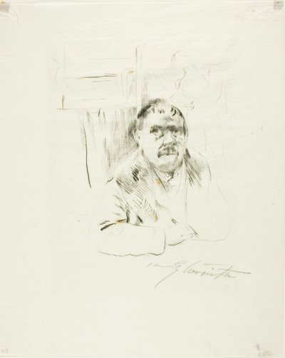 Selbstporträt von Lovis Corinth