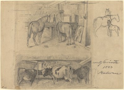 Die Scheune von Lovis Corinth