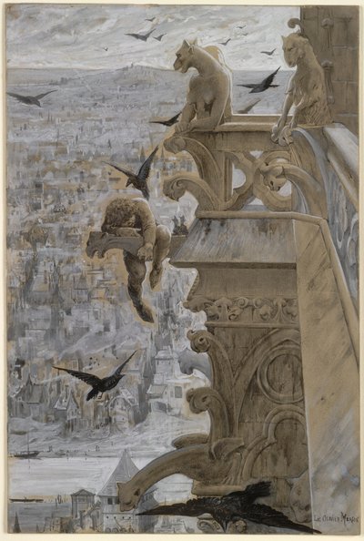 Notre-Dame de Paris, ca. 1881 von Luc Olivier Merson
