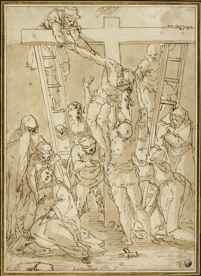 Kreuzabnahme von Luca Cambiaso