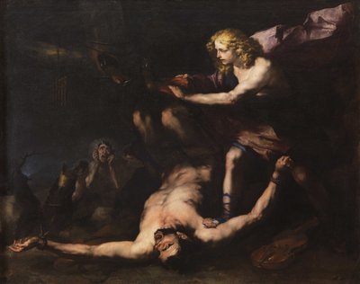 Apollo und Marsyas von Luca Giordano