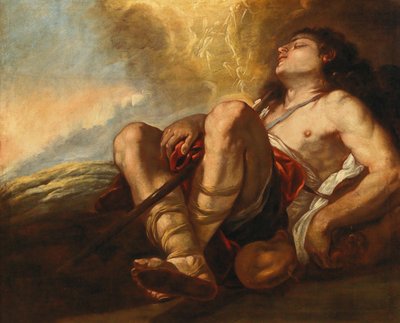 Jakobs Traum, frühe 1650er von Luca Giordano