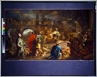 Salomo opfert von Luca Giordano