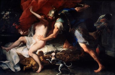 Tarquinius und Lucretia von Luca Giordano