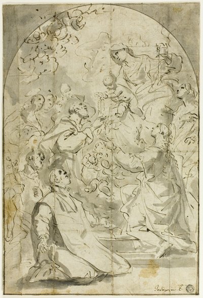 Vision des Heiligen Dominikus von Luca Giordano