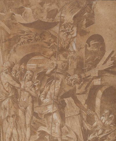 Christus in der Vorhölle von Luca Penni