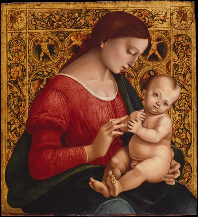 Madonna mit Kind, ca. 1505-7 von Luca Signorelli