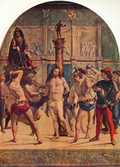 Die Geißelung Christi, 1482-1485, 1930 von Luca Signorelli
