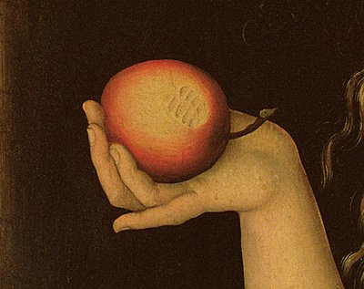Eva, 1528 (Detail) von Lucas Cranach the Elder