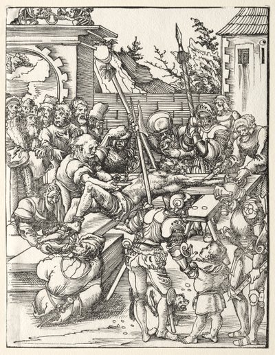 Martyrium des Hl. Bartholomäus von Lucas Cranach