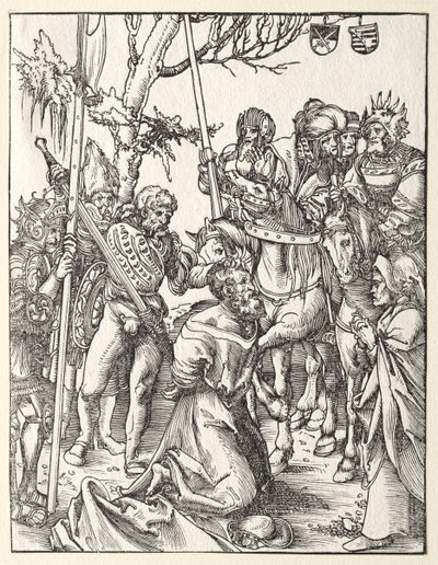 Martyrium des Hl. Jakobus der Ältere von Lucas Cranach