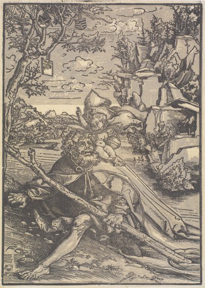 Der heilige Christophorus von Lucas Cranach d.Æ.