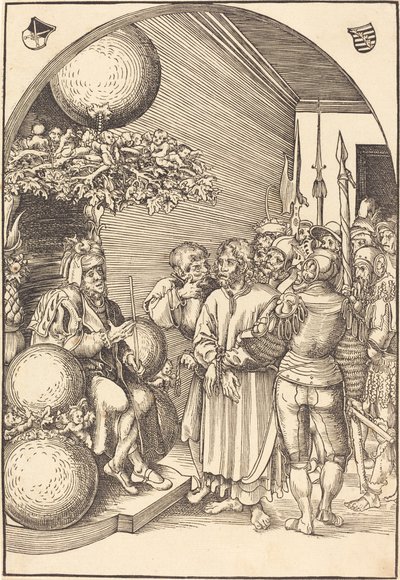 Christus vor Herodes von Lucas Cranach the Elder