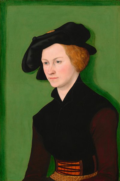 Porträt einer Frau von Lucas Cranach the Elder