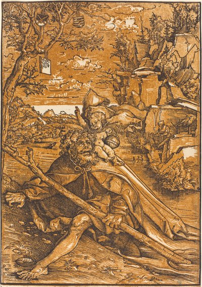 Heiliger Christophorus von Lucas Cranach the Elder