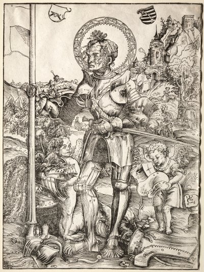 Heiliger Georg stehend, 1506 von Lucas Cranach the Elder