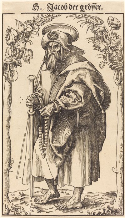 Heiliger Jakobus der Ältere von Lucas Cranach the Elder