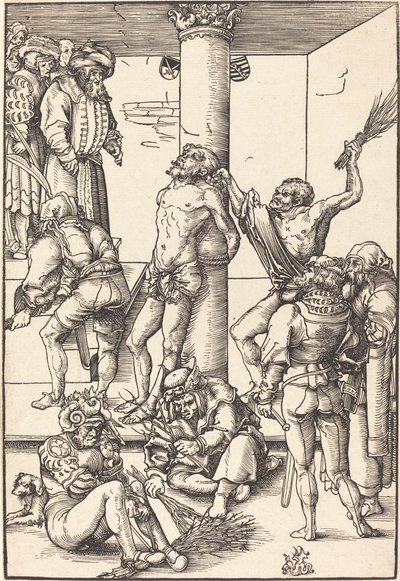 Die Geißelung von Lucas Cranach the Elder