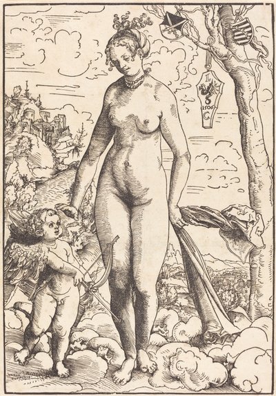 Venus und Amor von Lucas Cranach the Elder