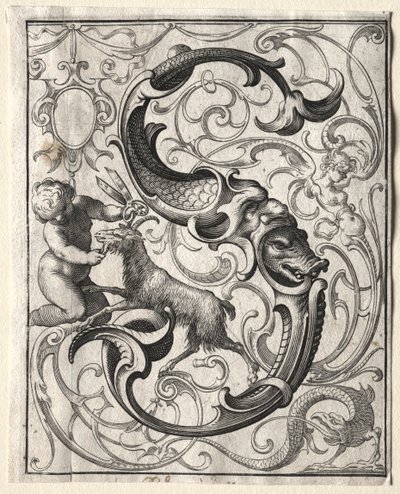 Neues ABC-Büchlein: S, 1627 von Lucas Kilian