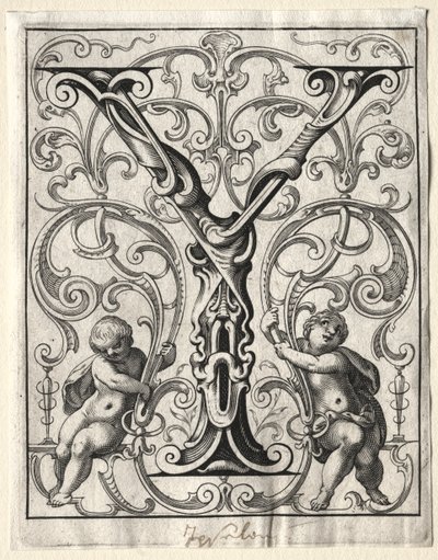 Neues ABC-Heft: Y, 1627 von Lucas Kilian