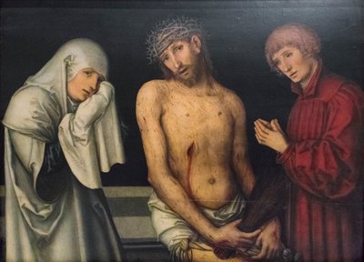 Pietà von Lucas the Elder or Hans (d.1537) Cranach