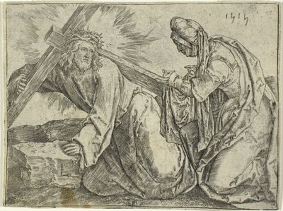 Christus trägt das Kreuz von Lucas van Leyden