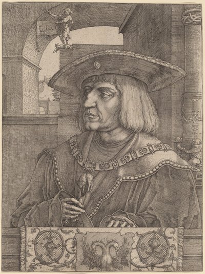 Kaiser Maximilian I. von Lucas van Leyden