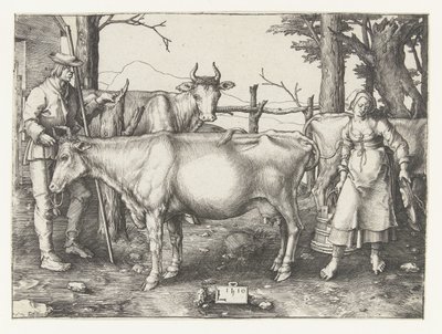 Das Milchmädchen von Lucas van Leyden