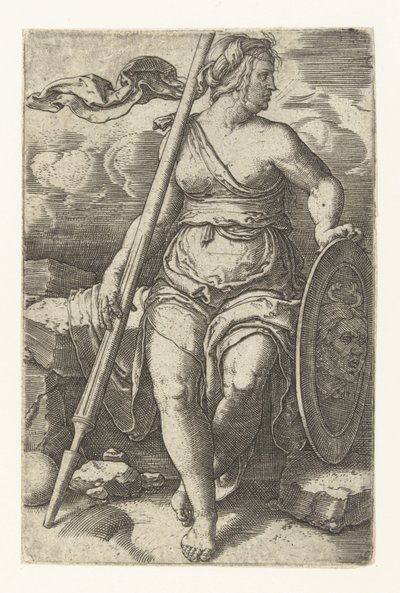 Pallas Athene von Lucas van Leyden