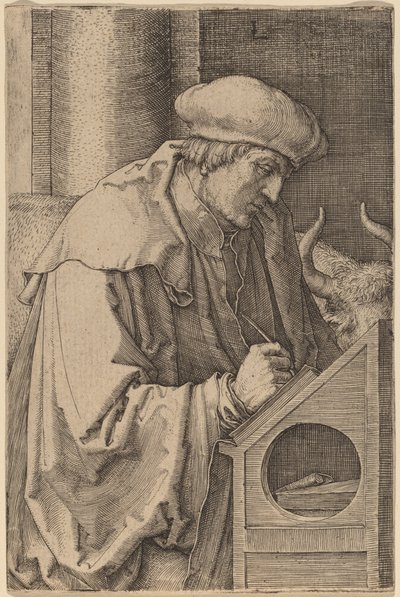Heiliger Lukas von Lucas van Leyden