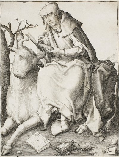 Heiliger Lukas, ca. 1508 von Lucas van Leyden