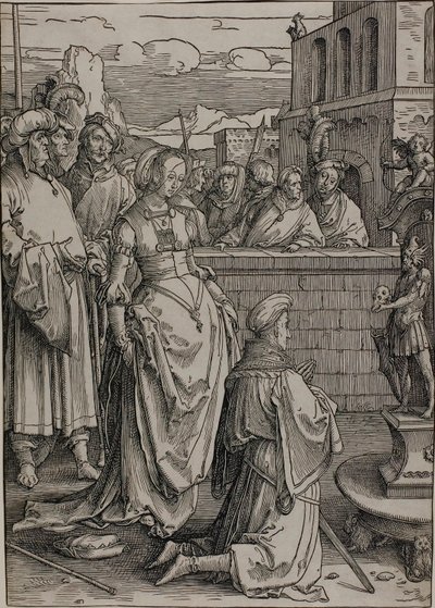Salomos Götzendienst von Lucas van Leyden