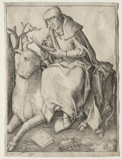 St. Lukas, ca. 1508 von Lucas van Leyden