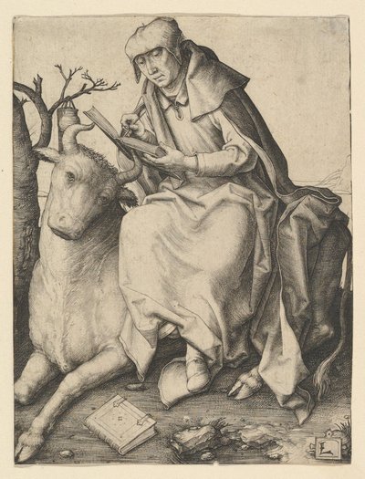 St. Lukas, ca. 1508 von Lucas van Leyden