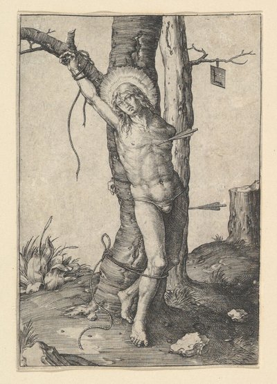 Heiliger Sebastian, ca. 1510 von Lucas van Leyden