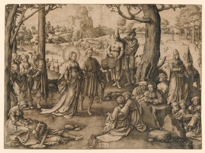 Der Tanz der Maria Magdalena von Lucas van Leyden