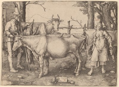 Die Milchmagd von Lucas van Leyden